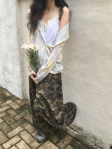 Flower Button T-shirt
