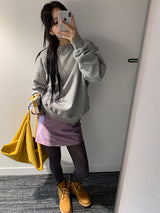サテンパールミニスカート (3C)
