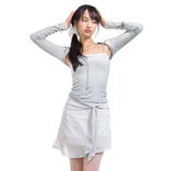 リリィレースボレロセットアップ [GREY]