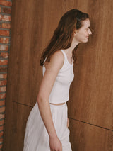Round sleeveless (Grey)