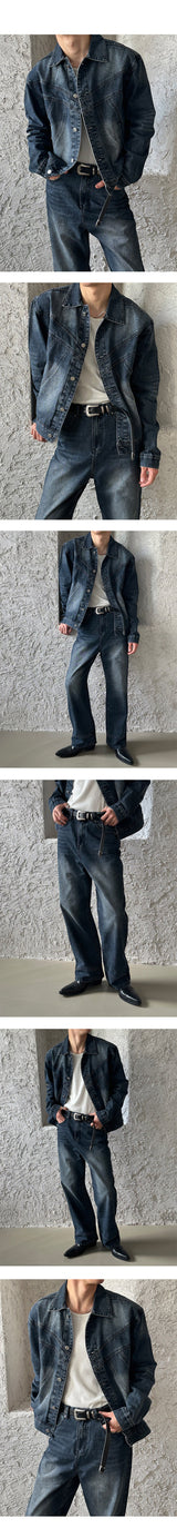 [F/W] キープカーブデニムトラッカージャケット