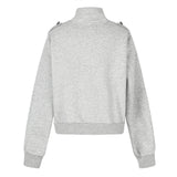 Evelis Military Button Zip-Up
