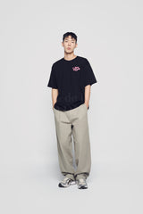 24FW GRAFFITI WORLD TOUR SCRIPT LOGO SHORT SLEEVE T-SHIRT BLACK 