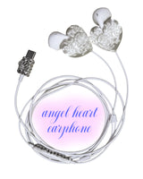 [C type] angel heart earphone
