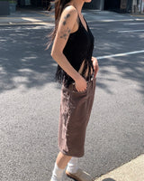 Carpenter bermuda pants