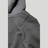 ANTIQUE ZIPPER CROP HOODIE