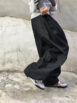 Ruton Pintuck Wide Stripe Pants 2C