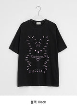 Tike Rabbit Overfit Short Sleeve Tee