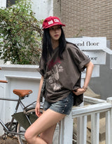 Pixie Star Rivet Denim Shorts