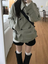 ルートショートトレンチジャケット (3 colors)