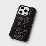 ビッグマーマーベアーズガラスバンパーケース (glossy / black)