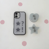 ユーススピリット パワー ストーングレー スターハート アクリルスマートトック (MacSafe compatible)