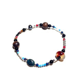 Kichikichiyaya Bracelet 011 Blue Brown