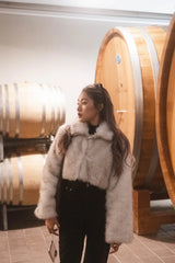 Polar Fox Faux Fur Jacket