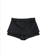 person classic wool mini sk / pt ( belt set )
