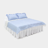 Summer Dust-Free Bamboo Seersucker comforters - Q size