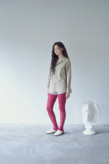 BIO-WASHED CREASE TAILORED SHIRT (Ash Beige)