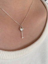 Knock heart key Necklace