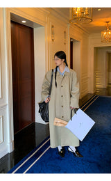 London Basic Oversized-Fit Trench Coat
