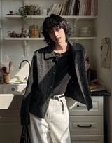 Bay Tweed Crop Jacket