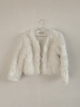 Uress Vintage Fur Jacket (White)