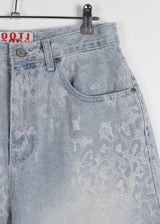LIGHT LEOPARD HALF PANTS