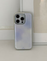 [MADE] IRIS シルバーエポキシ iPhoneケース