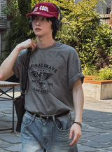 ロスプリントピグメント半袖Tシャツ