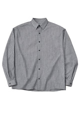 Mini Check Oversized Shirt (S, M, L / 3colors)