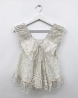 Roman Chiffon Blouse (2color)