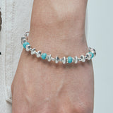 navajo turquoise beads bracelet