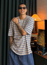 Dangara Henry Neck Short-Sleeve 2color