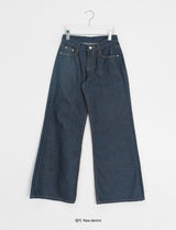 Ismi Non-Fade Wide Bootcut Denim Pants