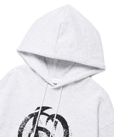 DUST TRIBE LOGO HOODIE LIGHT GREY(CV2EFUM404A)