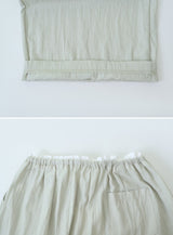 #Classic Summer Wide Banding Pants (4color)