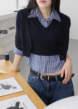 インナークロップシャツ