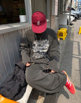 No.0717 BL レイヤードオーバーTシャツ