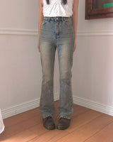 Cose spandex bootcut denim long pants