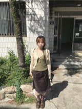 ani autumn デイリーカーディガン