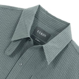 [24SS LSD COLLECTION] Cotton Seersucker Short-sleeve Shirt_Khaki