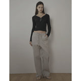 DAISY TOP-BLACK