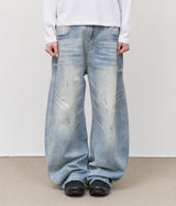 Maze Dart Curved Denim