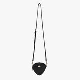ハートスエードミニバッグ (BLACK)