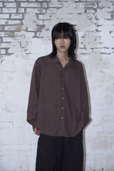 DK Eyelet Shirt Brown