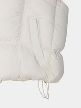 OWN Knitwear Hooded Padded Vest (2 colors)