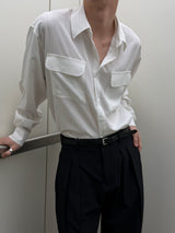 Summer stripe two pocket shirts(3color)