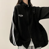 Bader Two Way Track Line High Neck Zip-Up