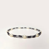 Kichikichiyaya Bracelet 003 Pearl Black
