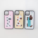 PUPPY PINK case (glass bumper)