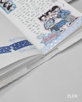 Silver Foil Dotted Writable Paper Tape